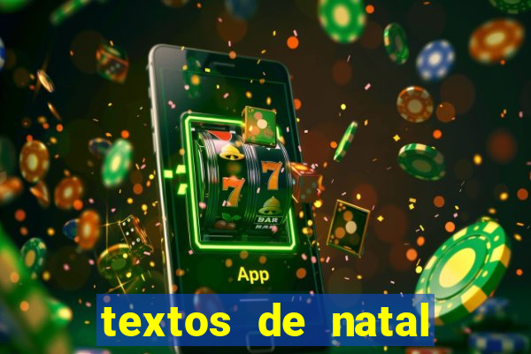 textos de natal para leitura